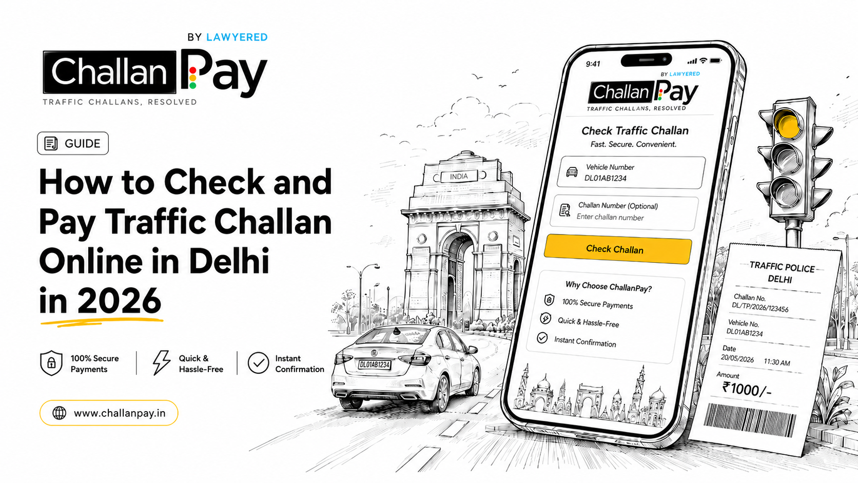How to Check and Pay Traffic Challan Online in Delhi in 2026 Lawyered